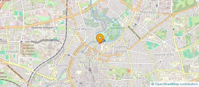 localisation de l'entreprise MONSIEUR CONSTANT CARPENTIER à RENNES