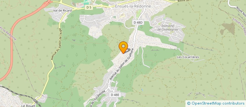 localisation de l'entreprise MONSIEUR CONSTANT COUTSOURAS à ENSUES-LA-REDONNE