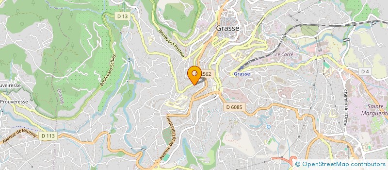 localisation de l'entreprise MONSIEUR CONSTANT DUFOSSE à GRASSE