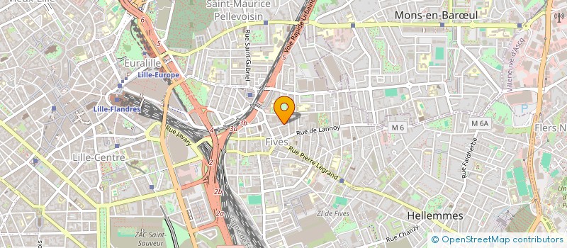 localisation de l'entreprise MONSIEUR CONSTANT EVEN à LILLE
