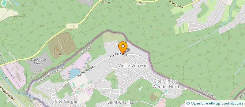 localisation de l'entreprise MONSIEUR CONSTANT HAENSLER  PETITE-ROSSELLE