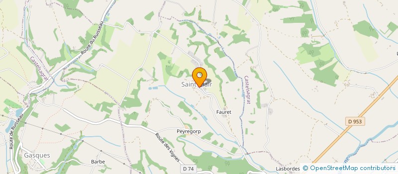 localisation de l'entreprise MONSIEUR CONSTANT HATJIDIMITRIOU  SAINT PAUL D'ESPIS