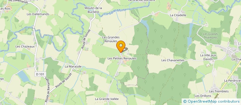 localisation de l'entreprise MONSIEUR CONSTANT HUSS à MENETREUIL
