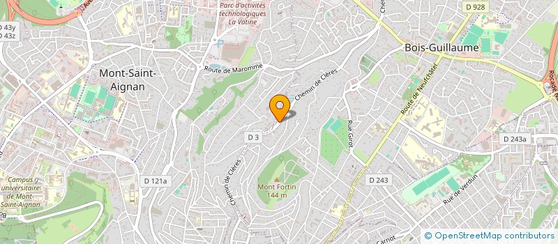 localisation de l'entreprise MONSIEUR CONSTANT LAMBERT  ROUEN