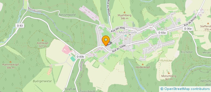 localisation de l'entreprise MONSIEUR CONSTANT LAUBACHER  MONTBRONN