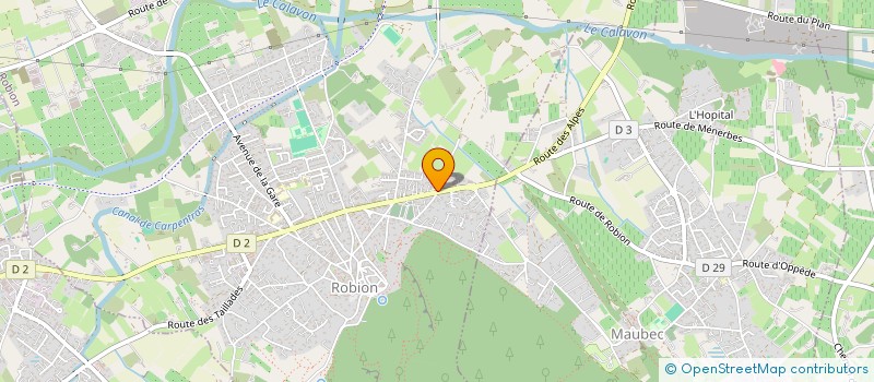 localisation de l'entreprise MONSIEUR CONSTANT MIRAS  ROBION