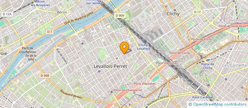 localisation de l'entreprise MONSIEUR CONSTANT NARLY à LEVALLOIS-PERRET