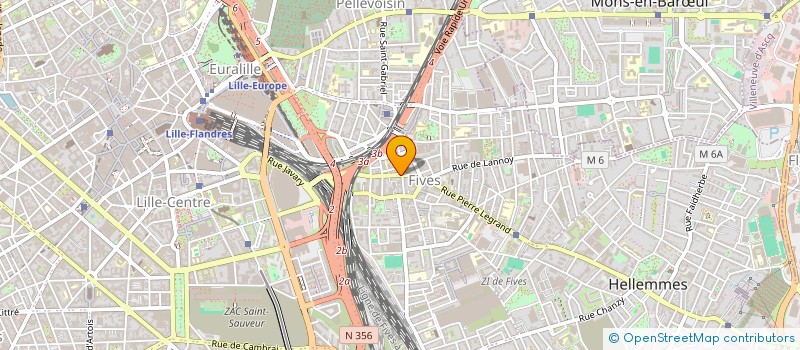 localisation de l'entreprise MONSIEUR CONSTANT PASSET à LILLE