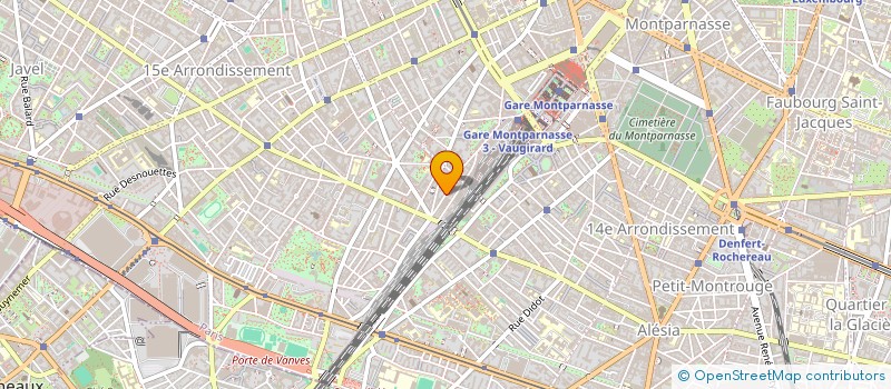 localisation de l'entreprise MONSIEUR CONSTANT PATRAC  PARIS