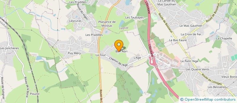 localisation de l'entreprise MONSIEUR CONSTANT PETINON  LE VIGEN