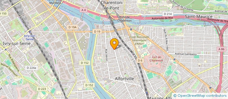 localisation de l'entreprise MONSIEUR CONSTANT POPOT à ALFORTVILLE