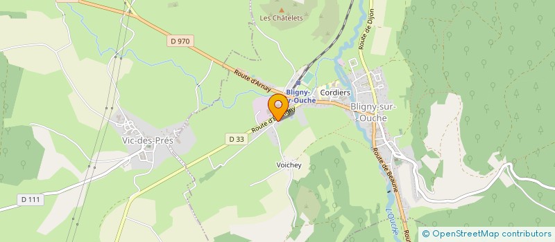 localisation de l'entreprise MONSIEUR CONSTANT REDEL à BLIGNY-SUR-OUCHE