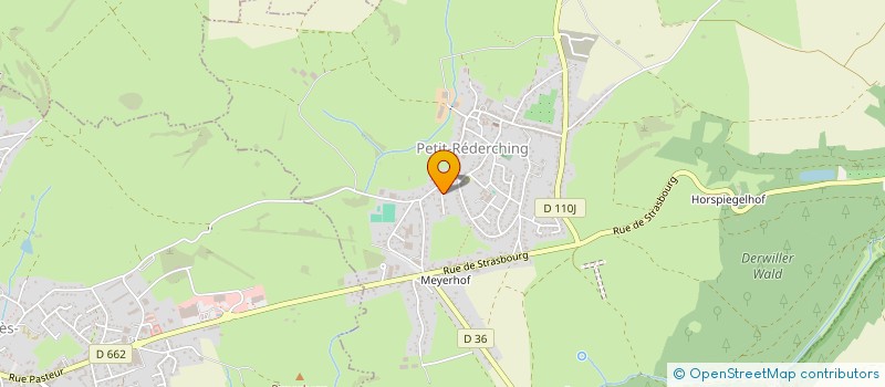 localisation de l'entreprise MONSIEUR CONSTANT RIMLINGER  PETIT-REDERCHING