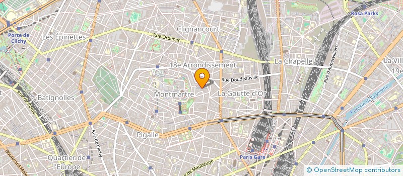 localisation de l'entreprise MONSIEUR CONSTANT VAN ROSSUM  PARIS