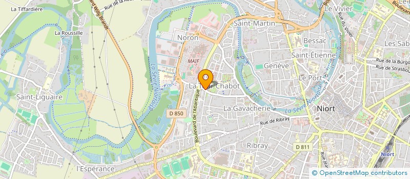 localisation de l'entreprise MONSIEUR CONSTANTIN-ADRIAN CHIRVASOIU  NIORT