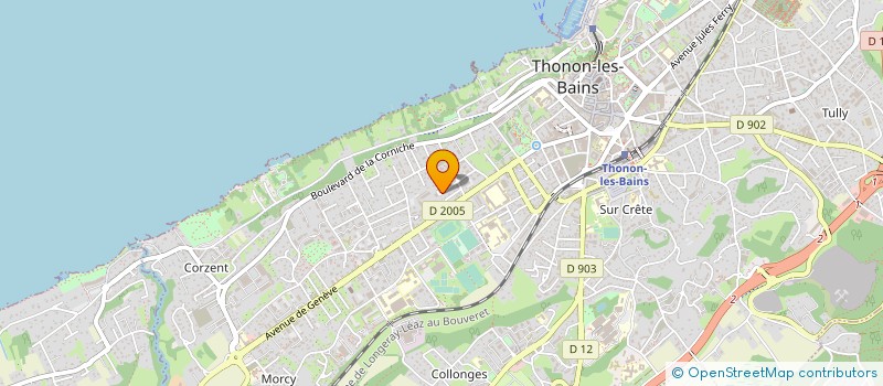 localisation de l'entreprise MONSIEUR CONSTANTIN ANTONESCU à THONON-LES-BAINS