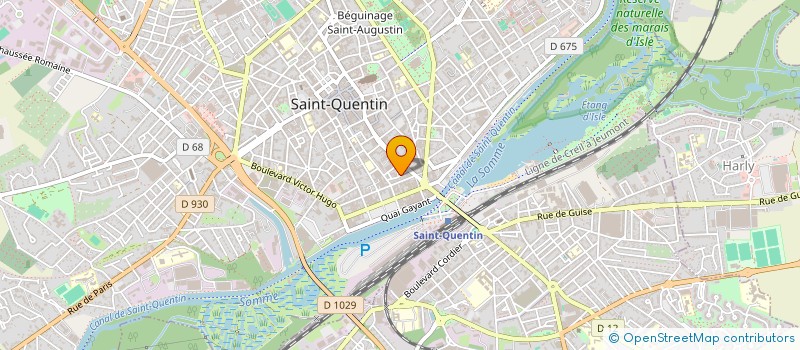 localisation de l'entreprise MONSIEUR CONSTANTIN BANICA à SAINT-QUENTIN