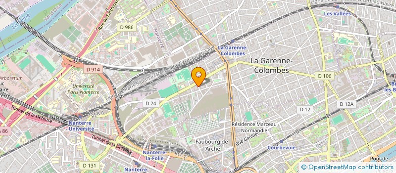 localisation de l'entreprise MONSIEUR CONSTANTIN BEAUVICHE à LA GARENNE-COLOMBES