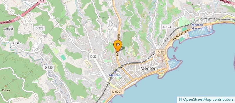 localisation de l'entreprise MONSIEUR CONSTANTIN BOTNARI à MENTON