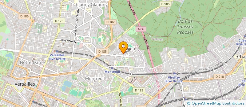 localisation de l'entreprise MONSIEUR CONSTANTIN BRUMEA  SAINT-CYR-L'ECOLE