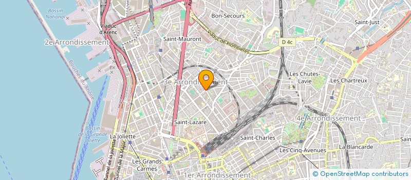 localisation de l'entreprise MONSIEUR CONSTANTIN BULARCA à MARSEILLE