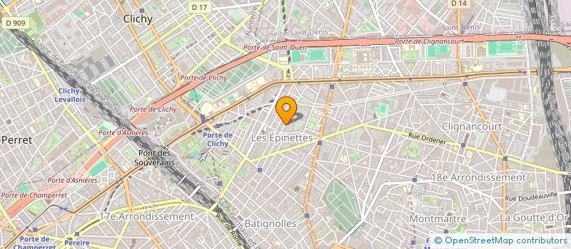 localisation de l'entreprise MONSIEUR CONSTANTIN BURLACU  PARIS