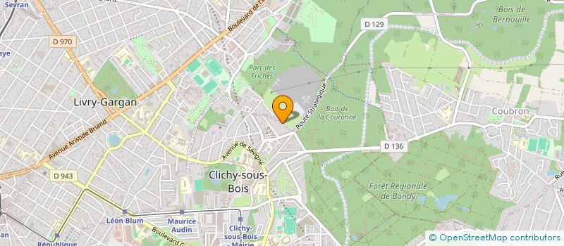 localisation de l'entreprise MONSIEUR CONSTANTIN CALESTROV à CLICHY-SOUS-BOIS