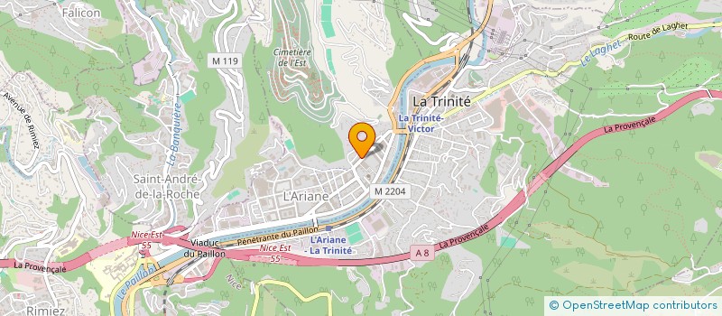 localisation de l'entreprise MONSIEUR CONSTANTIN-CATALIN CIORGAN à NICE