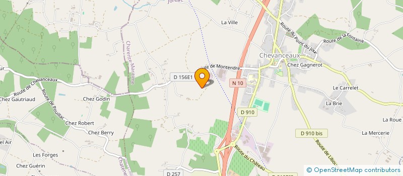 localisation de l'entreprise MONSIEUR CONSTANTIN-CATALIN ROSU  CHEVANCEAUX