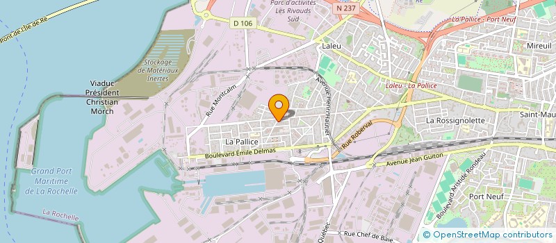 localisation de l'entreprise MONSIEUR CONSTANTIN CHIRCU  LA ROCHELLE