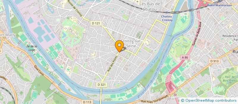 localisation de l'entreprise MONSIEUR CONSTANTIN CHIVU  CROISSY-SUR-SEINE