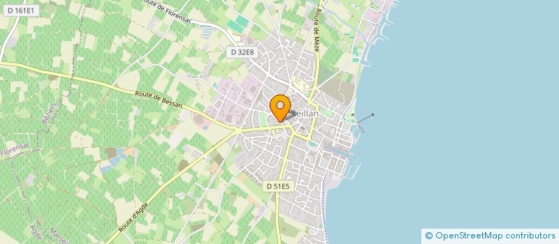localisation de l'entreprise MONSIEUR CONSTANTIN COMBA à MARSEILLAN