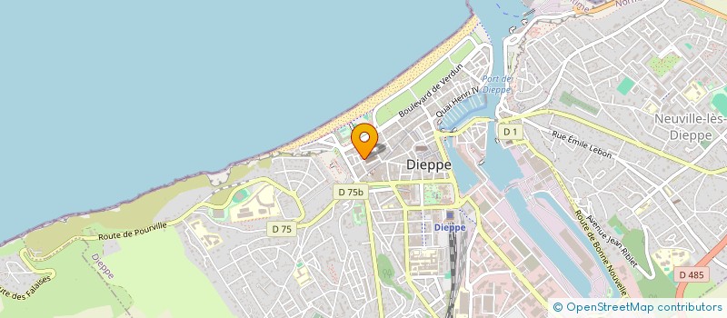 localisation de l'entreprise MONSIEUR CONSTANTIN COMNENE à DIEPPE
