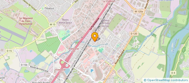 localisation de l'entreprise MONSIEUR CONSTANTIN-DANIEL MATEI  PORTET-SUR-GARONNE