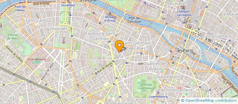 localisation de l'entreprise MONSIEUR CONSTANTIN DE BARRY  PARIS