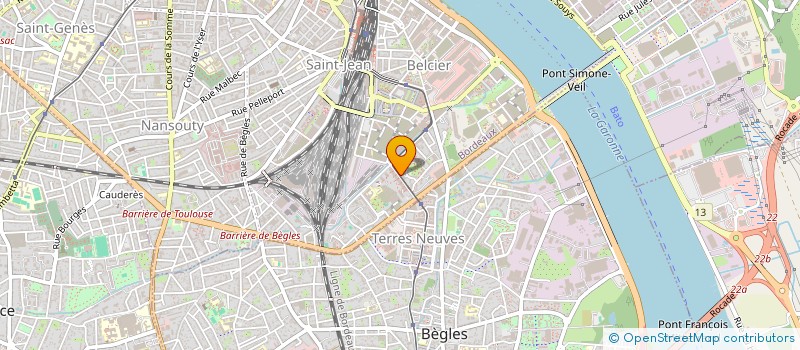 localisation de l'entreprise MONSIEUR CONSTANTIN DITU à BORDEAUX