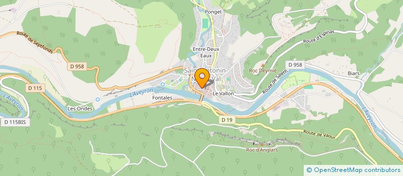 localisation de l'entreprise MONSIEUR CONSTANTIN DUMITRU  SAINT-ANTONIN-NOBLE-VAL