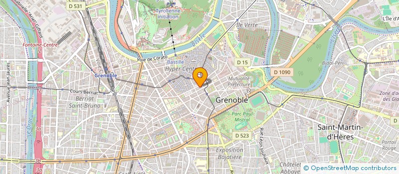 localisation de l'entreprise MONSIEUR CONSTANTIN FIRANESCU à GRENOBLE