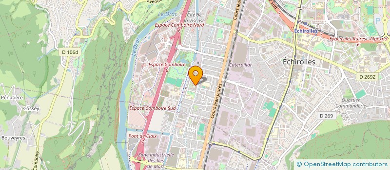 localisation de l'entreprise MONSIEUR CONSTANTIN FITI à ECHIROLLES