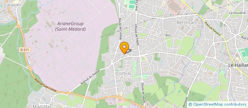 localisation de l'entreprise MONSIEUR CONSTANTIN FRIDJOI  SAINT-MEDARD-EN-JALLES