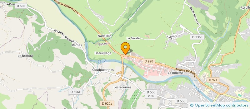 localisation de l'entreprise MONSIEUR CONSTANTIN GHENGHEA à ESPALION