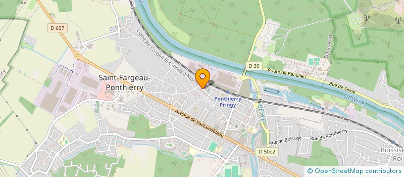 localisation de l'entreprise MONSIEUR CONSTANTIN GHERMAN  SAINT-FARGEAU-PONTHIERRY