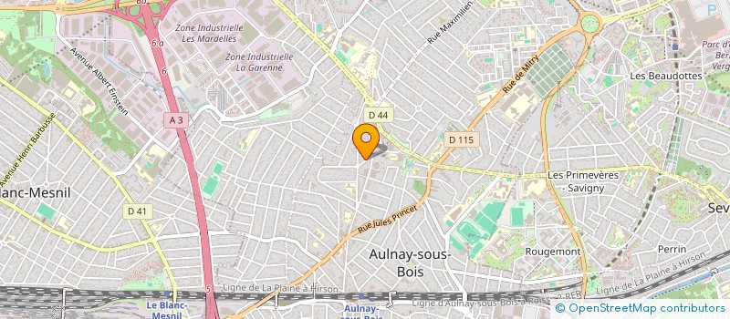 localisation de l'entreprise MONSIEUR CONSTANTIN GHIMIS à AULNAY-SOUS-BOIS