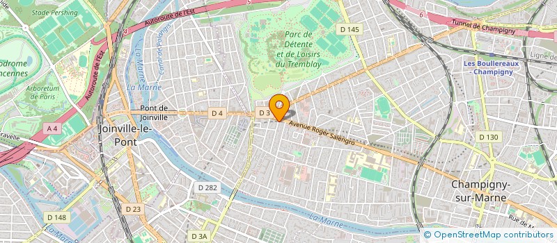 localisation de l'entreprise MONSIEUR CONSTANTIN GRIGORE à CHAMPIGNY-SUR-MARNE