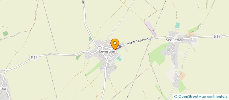 localisation de l'entreprise MONSIEUR CONSTANTIN GUISEMBERT  LEVERGIES