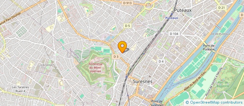 localisation de l'entreprise MONSIEUR CONSTANTIN JIMAN à SURESNES