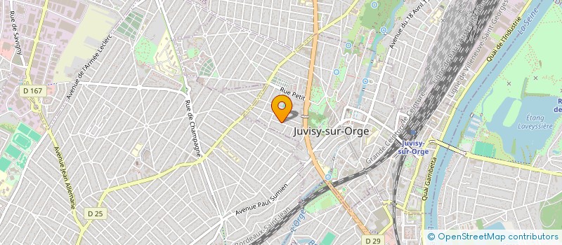 localisation de l'entreprise MONSIEUR CONSTANTIN JOSAN à JUVISY-SUR-ORGE