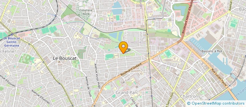 localisation de l'entreprise MONSIEUR CONSTANTIN KONSTANTOPOULOS  LE BOUSCAT