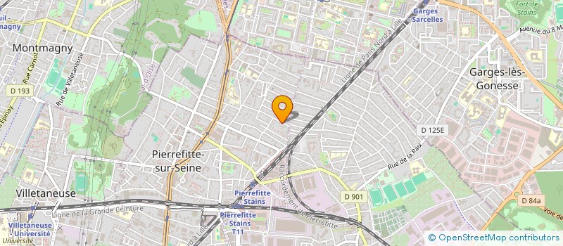 localisation de l'entreprise MONSIEUR CONSTANTIN MACOVEI  PIERREFITTE-SUR-SEINE