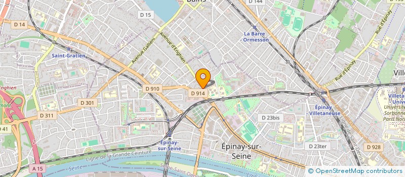 localisation de l'entreprise MONSIEUR CONSTANTIN MANEA à EPINAY-SUR-SEINE